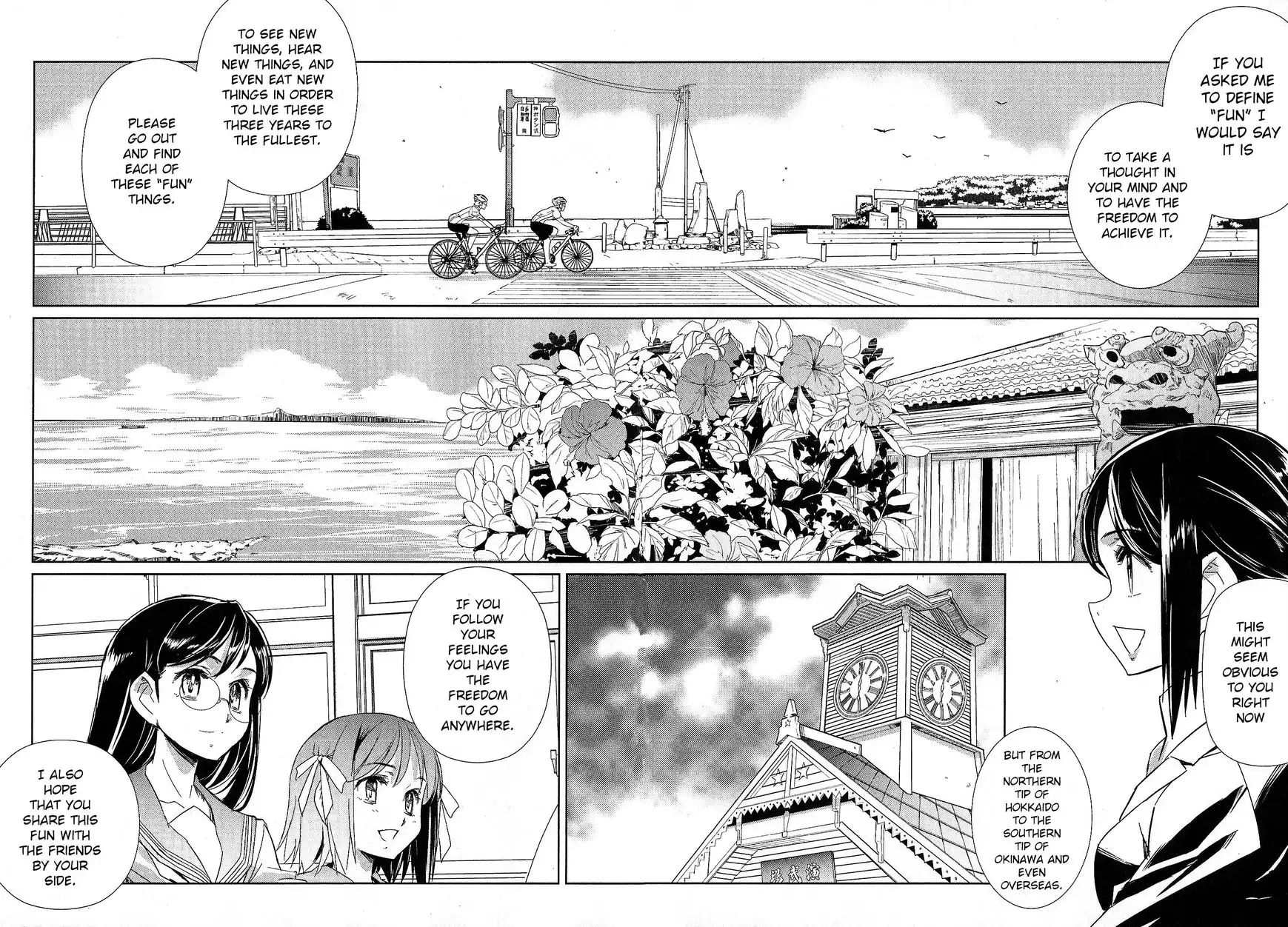 Minami Kamakura Koukou Joshi Jitenshabu Chapter 3 21